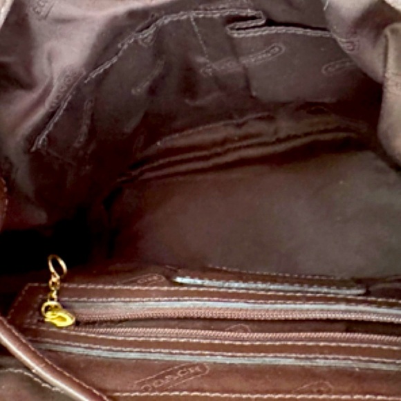 Coach Bags Vintage Coach Legacy Brown Leather Backpack Day Pack Purse Poshmark